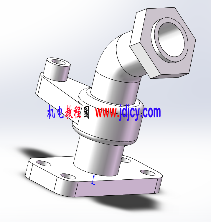 Solidworks 2018 实体建模视频 素材文件下载 Solidworks视频教程 机电教程园